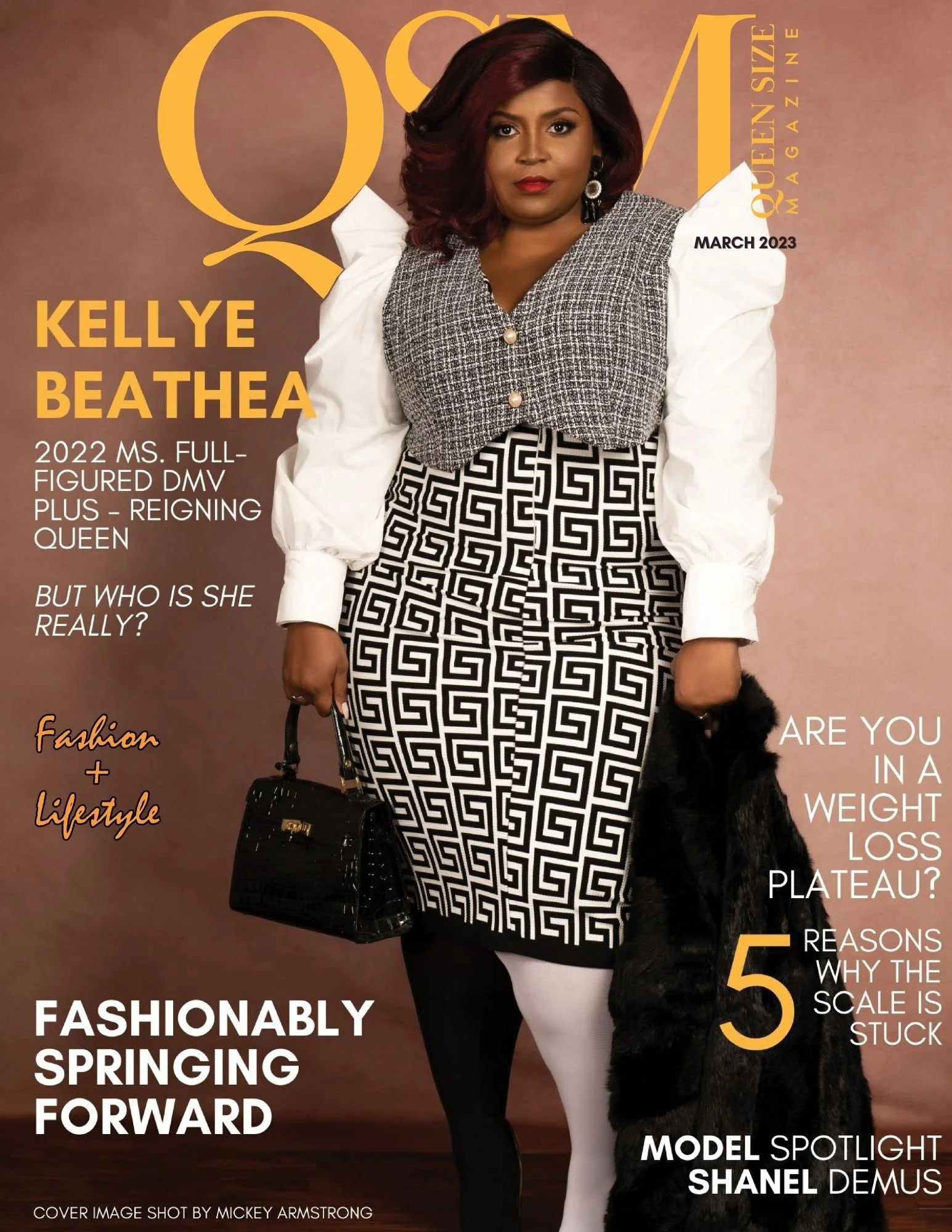 MS FULL-FIGURED DMV PLUS - KELLYE BEATHEA — Queen Size Magazine